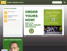 Tablet Screenshot of dms.dublincityschools.us